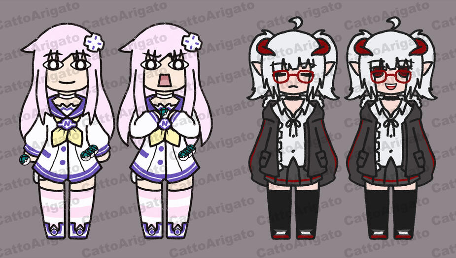 Nepgyaaa and ShurieVR PNGs